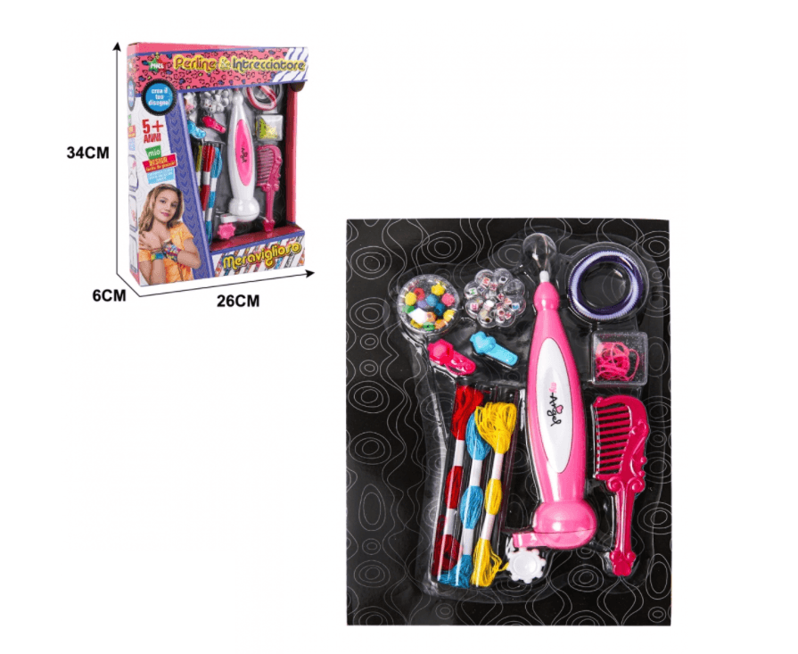 2-in-1 set for decorating hair and making bracelets, type II