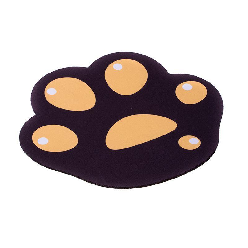 Mouse pad - brown cat's paw