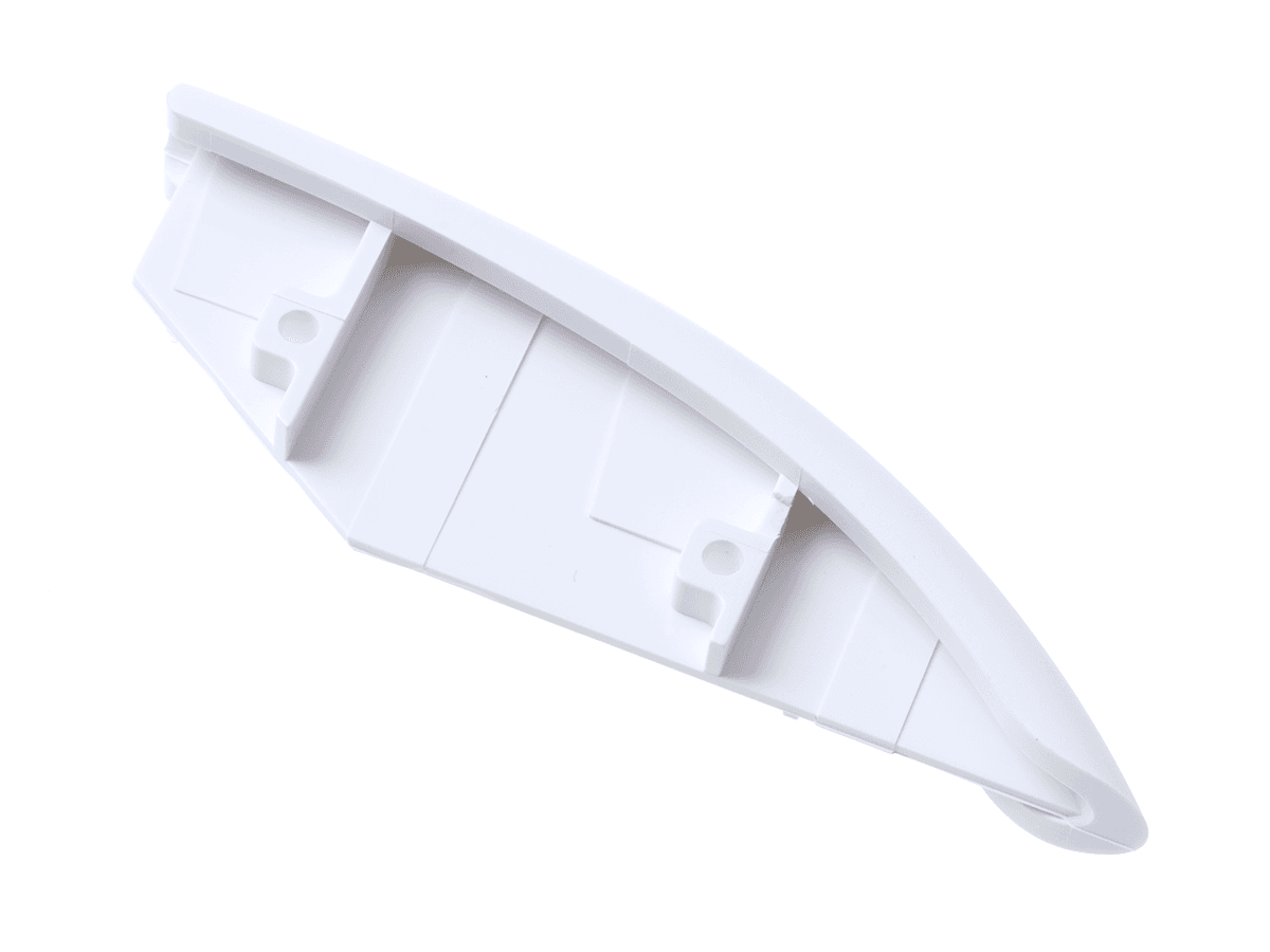 Dwustronna listwa zderzaka tylnego Xiaomi Mi Electric Scooter M365 - biała (oryginalna)