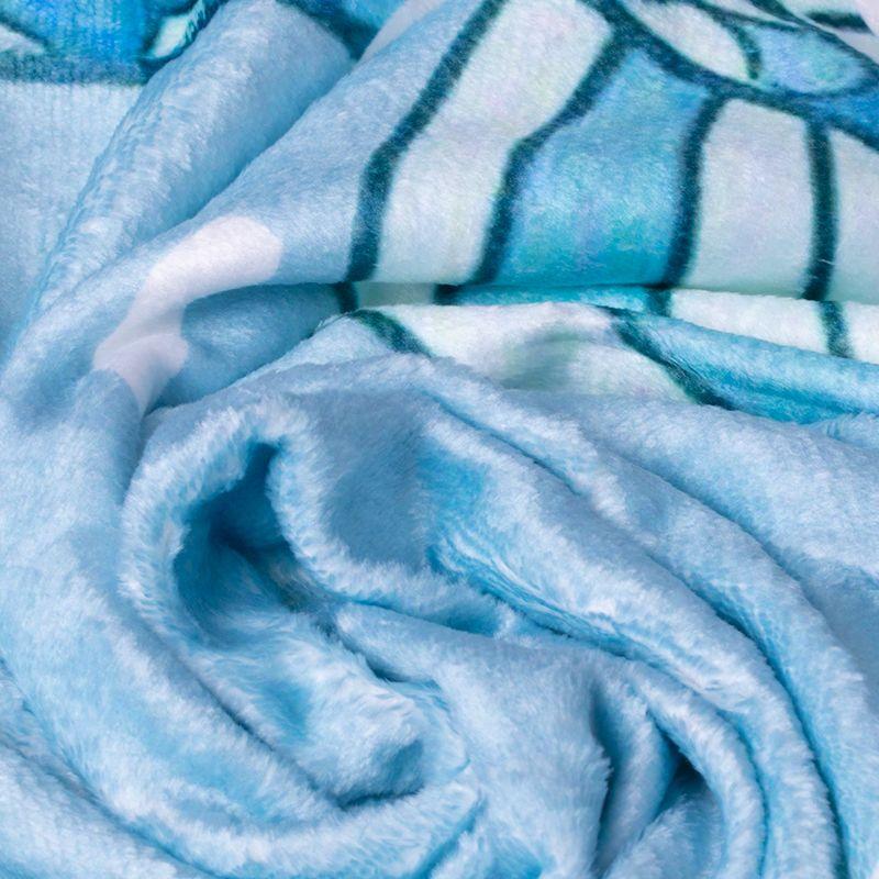 Baby photo blanket / mat 100x75 - mermaid tail