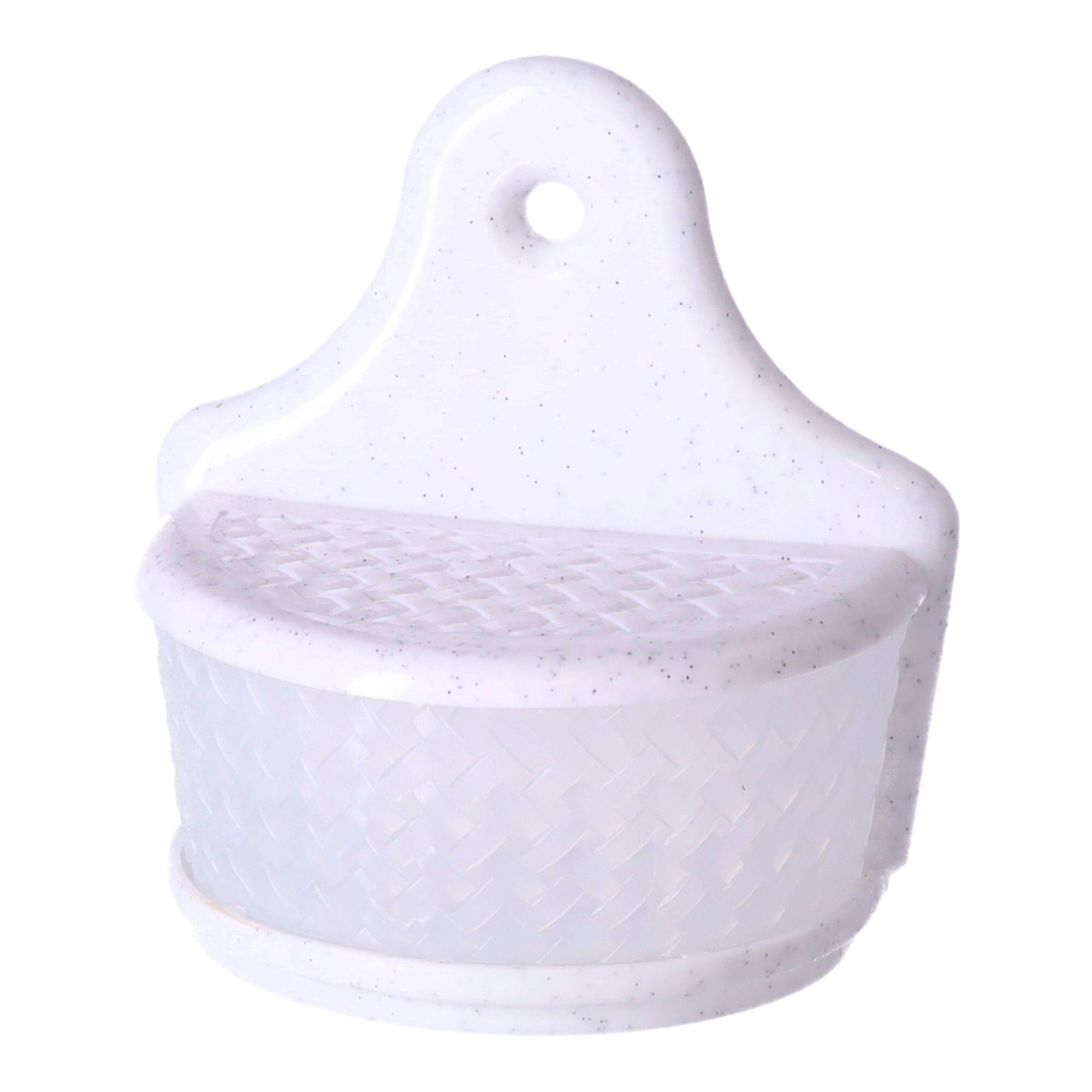 Wall plastic salt shaker - braided, POLISH PRODUCT