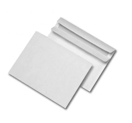 Envelope C-6 sk white 50 pcs.
