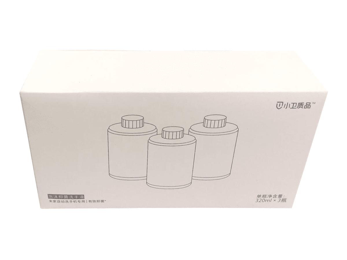 Oryginalny płyn mydło zestaw 3 sztuki do automatycznego dozownika Xiaomi Mijia - biały