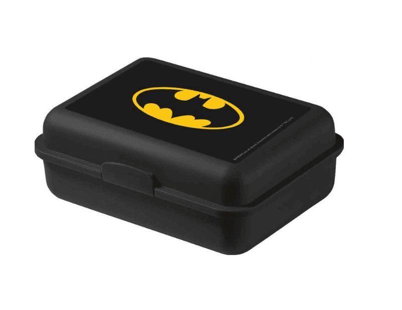 Batman Lunch Box / Batman Logo Snack Box LICENSED PRODUCT, ORIGINAL
