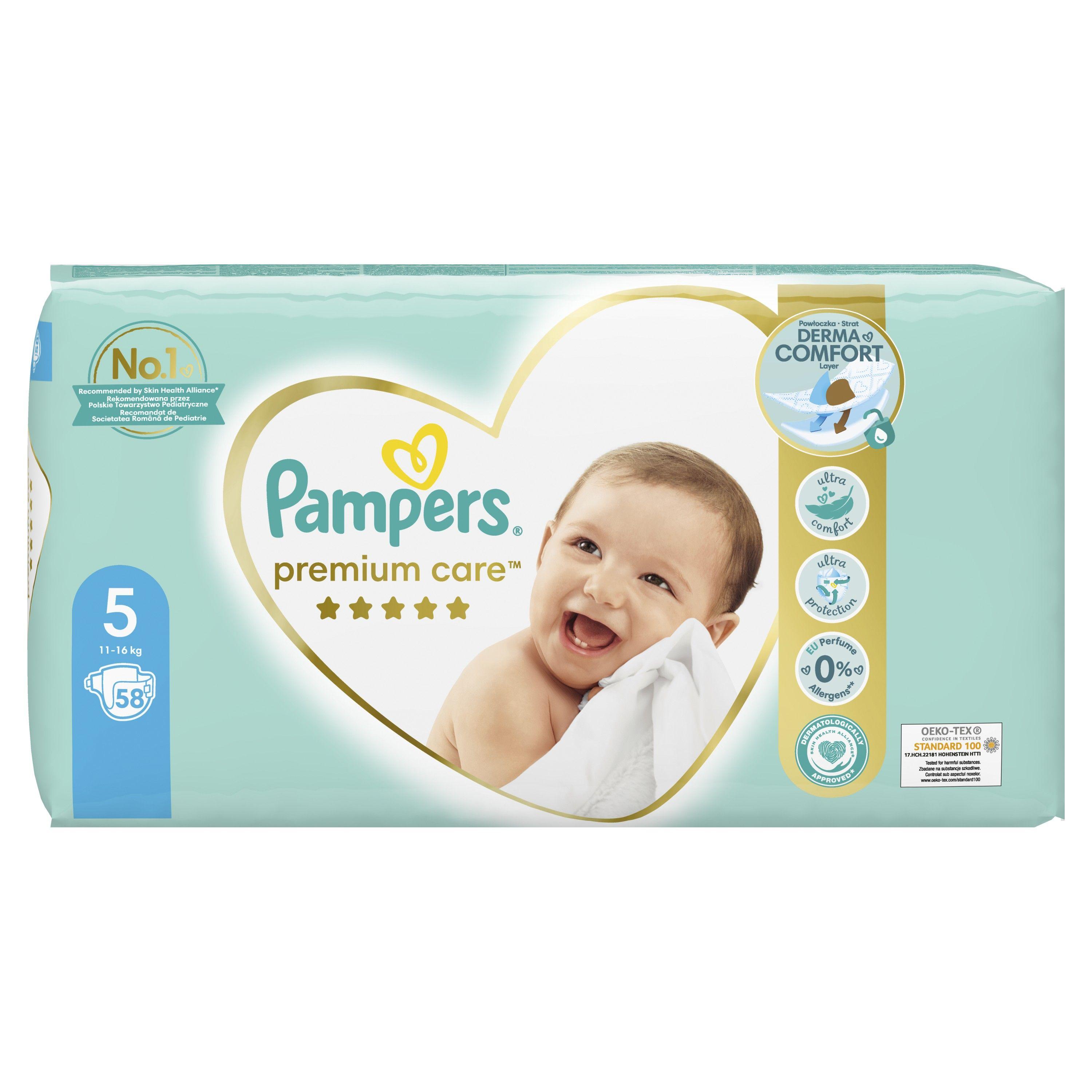 Diapers Pampers Premium Care Junior 5 58 pc(s)