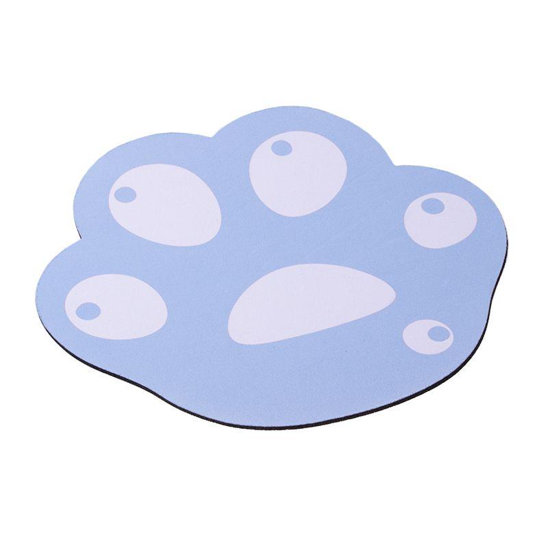 Mouse pad - blue cat's paw