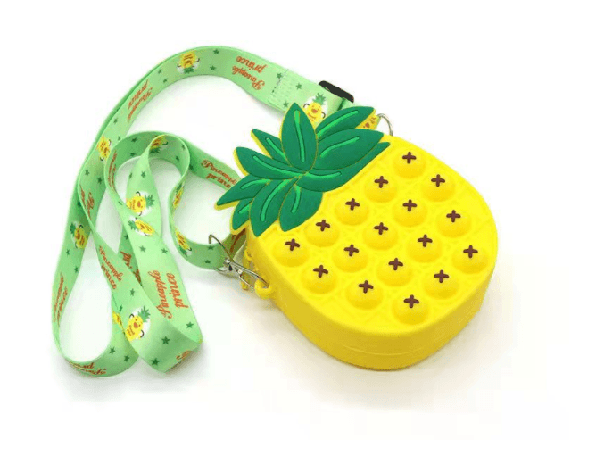 PopIt bag / sachet sensory toy - pineapple (typ 9)