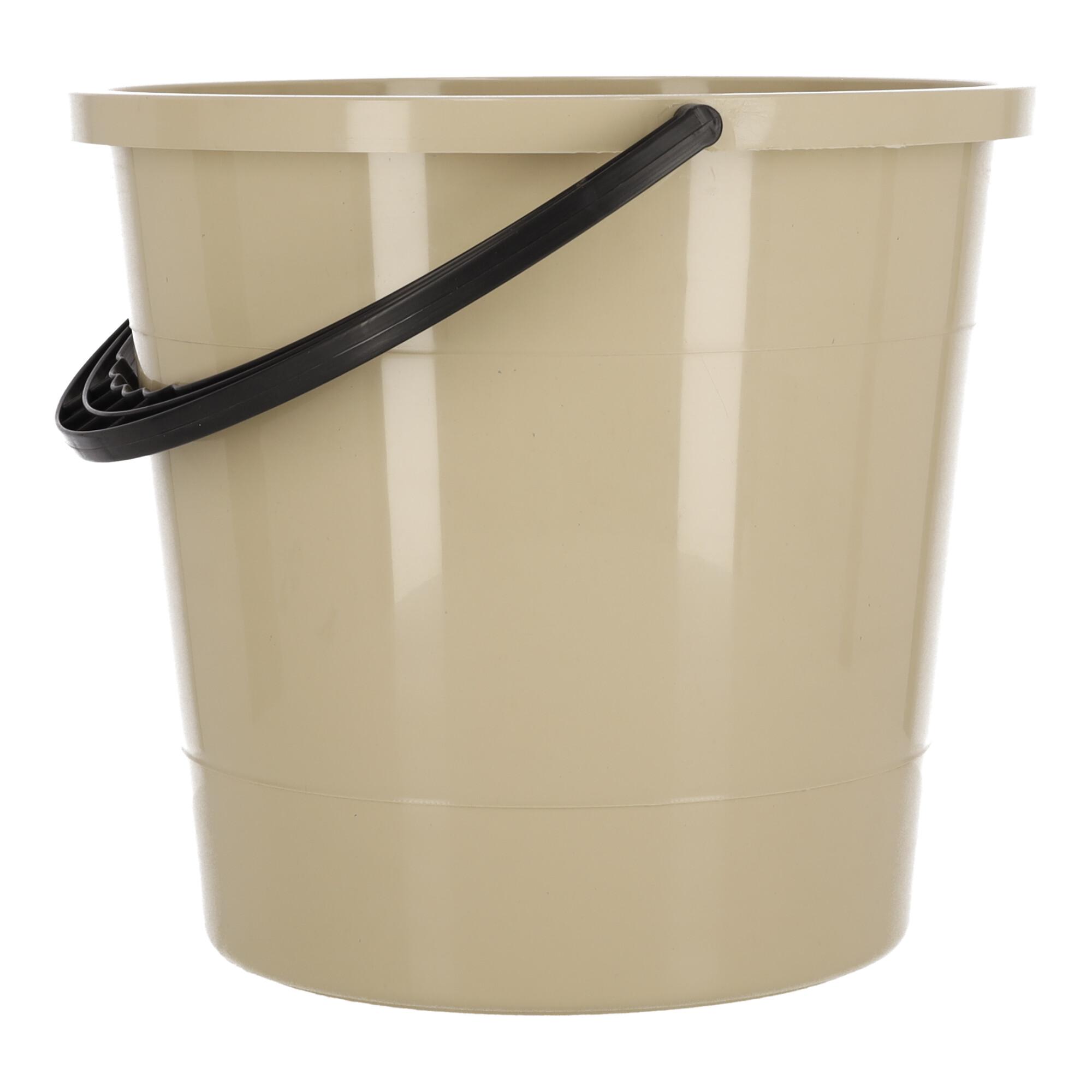Bucket 10L, POLISH PRODUCT - beige