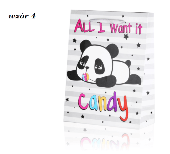 Gift bag Panda 24cm x 18cm