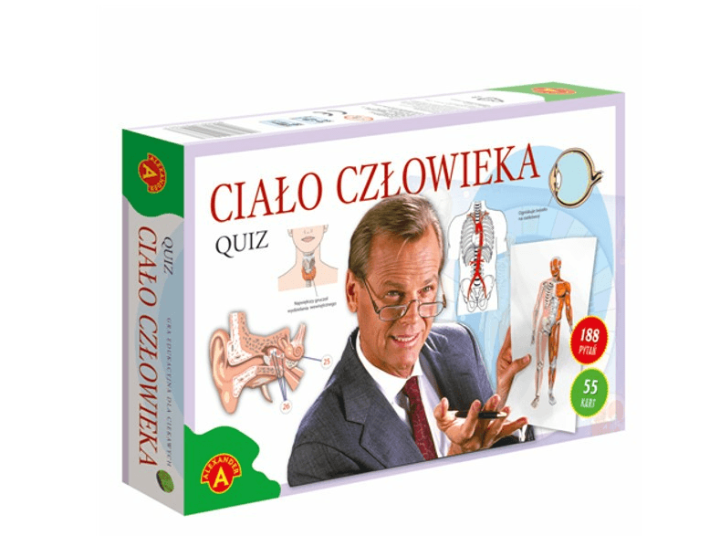 Gra i Zabawka Edukacyjna Alexander - Quiz Ciało Człowieka