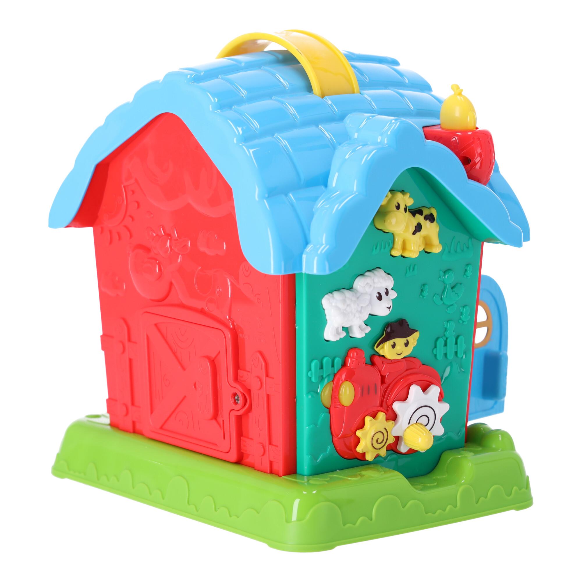 Farmer house set toy-model