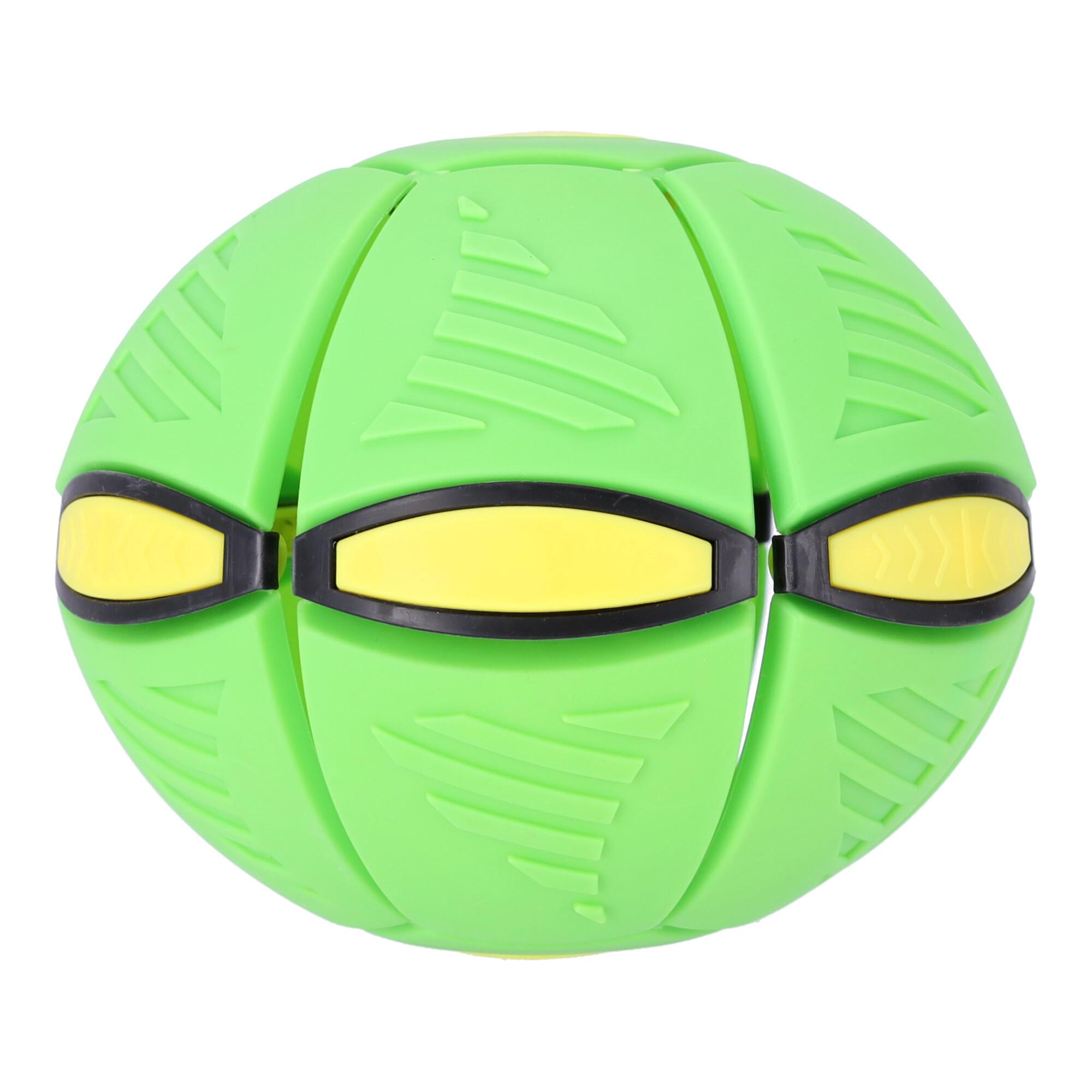 Latająca piłka 2w1, dyskopiłka - zielona