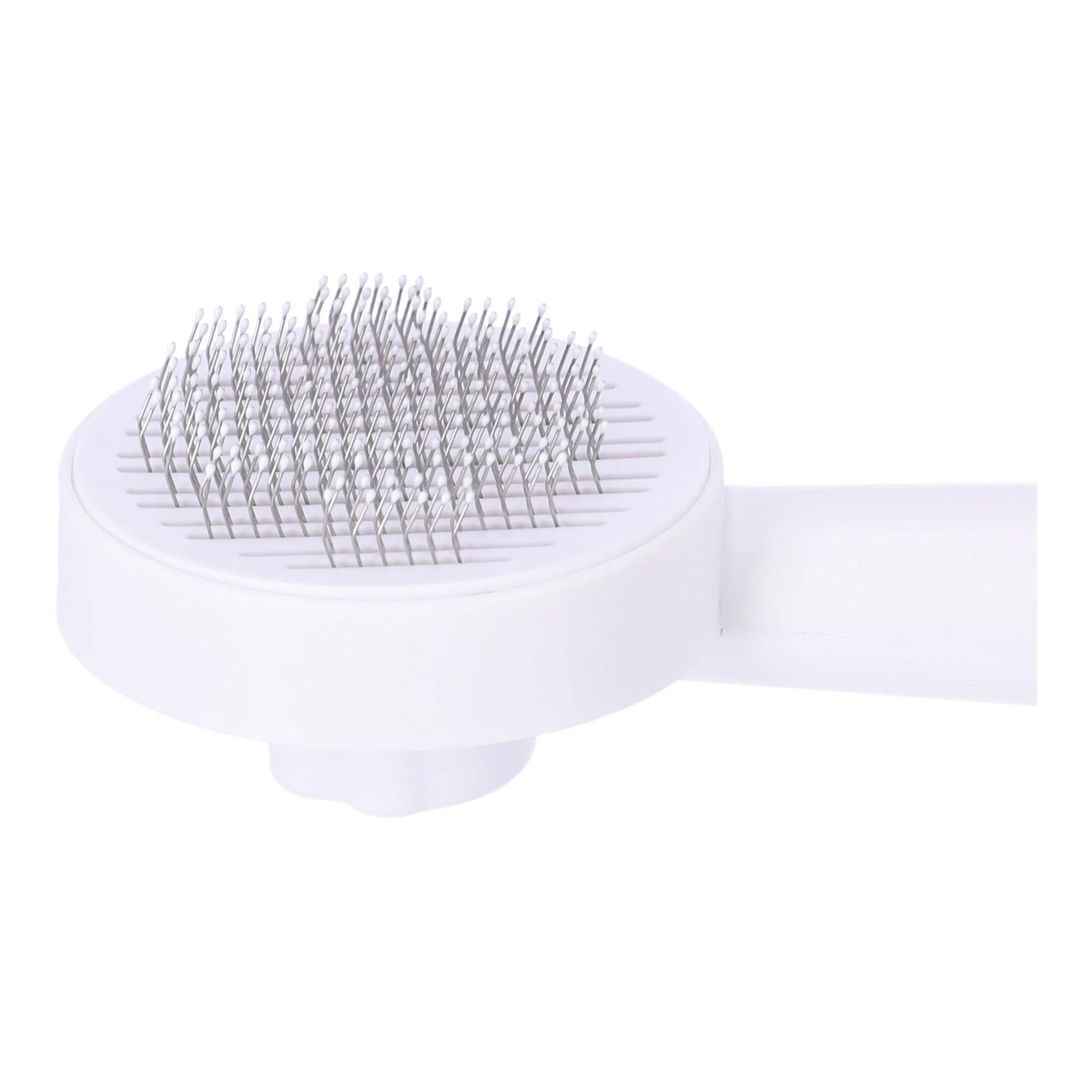 Brush for hair removal dog or cat - white