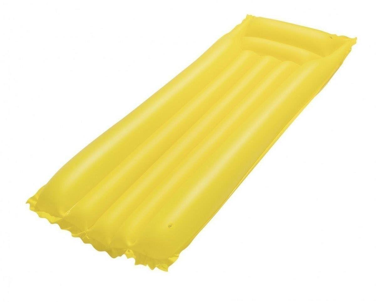 Bestway inflatable swimming mattress 183 x 69 cm - yellow