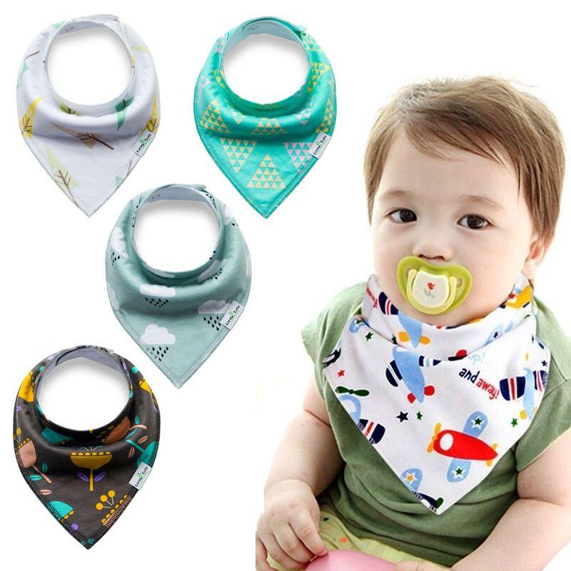 Baby wrap / bib - 4 pieces, pattern 16