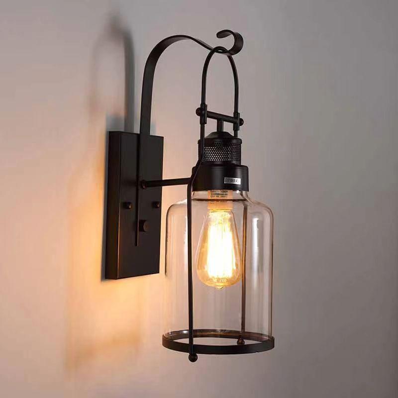 Lampa ścienna / Kinkiet - latarnia