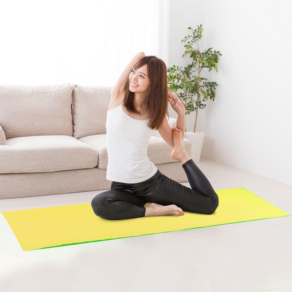 Yoga mat with case - black