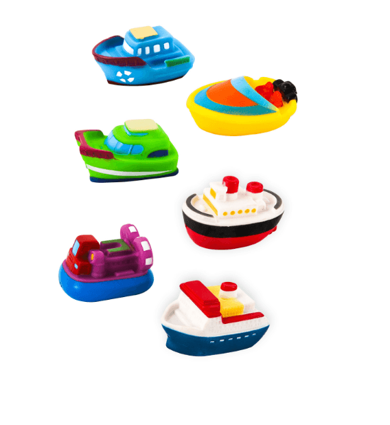 Zabawki do kąpieli w wodzie (2 szt.) - pojazdy