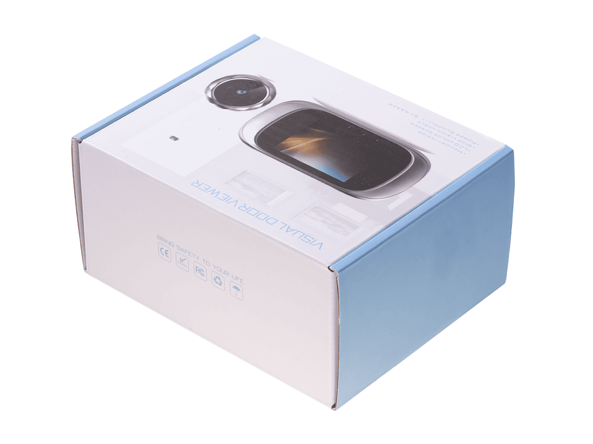 Door viewfinder camera 2.8 LCD 90 degree doorbell photo