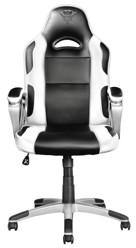 Trust GXT 705W PC gaming chair Black, White