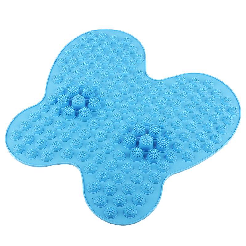 Foot massage mat acupressure points - blue