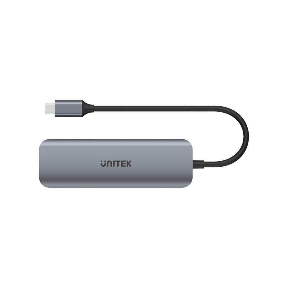UNITEK H1107F interface hub USB 3.2 Gen 1 (3.1 Gen 1) Type-C Grey