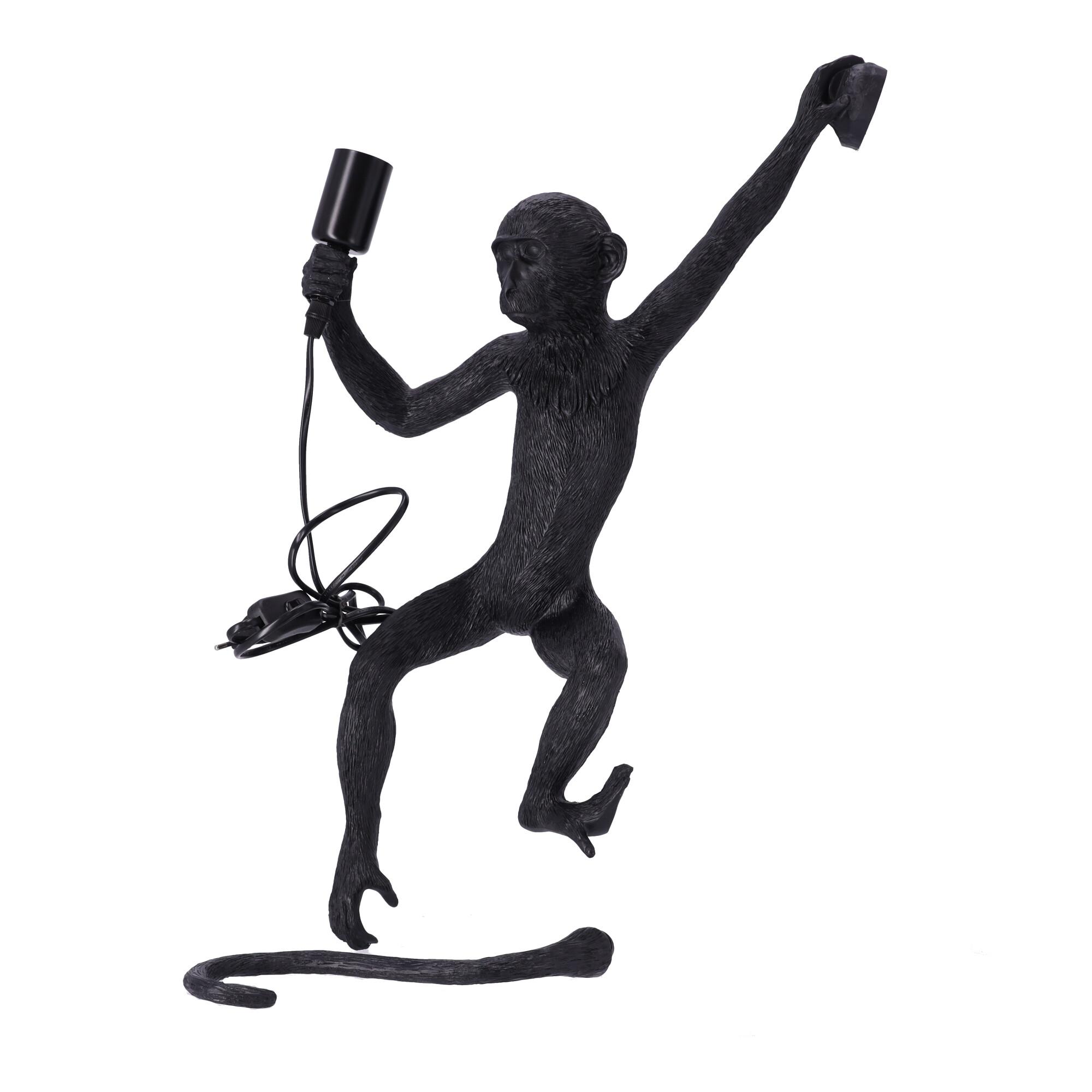 Stylish wall lamp - a monkey - left hand