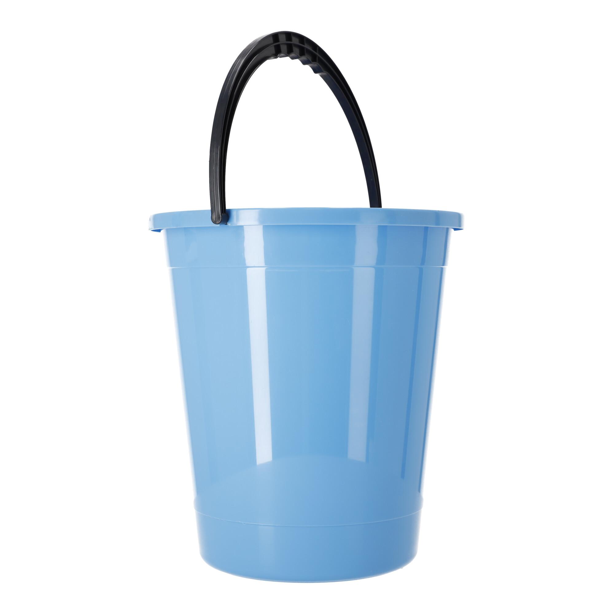 Bucket 15L, POLISH PRODUCT - light blue