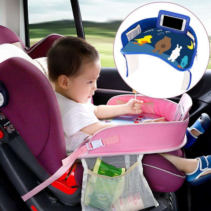 Stolik do auta podróżny dla dzieci do fotelika "Dzikie zwierzęta"