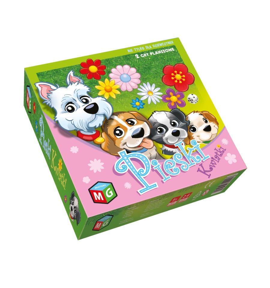 Family game - Dogs Fowers