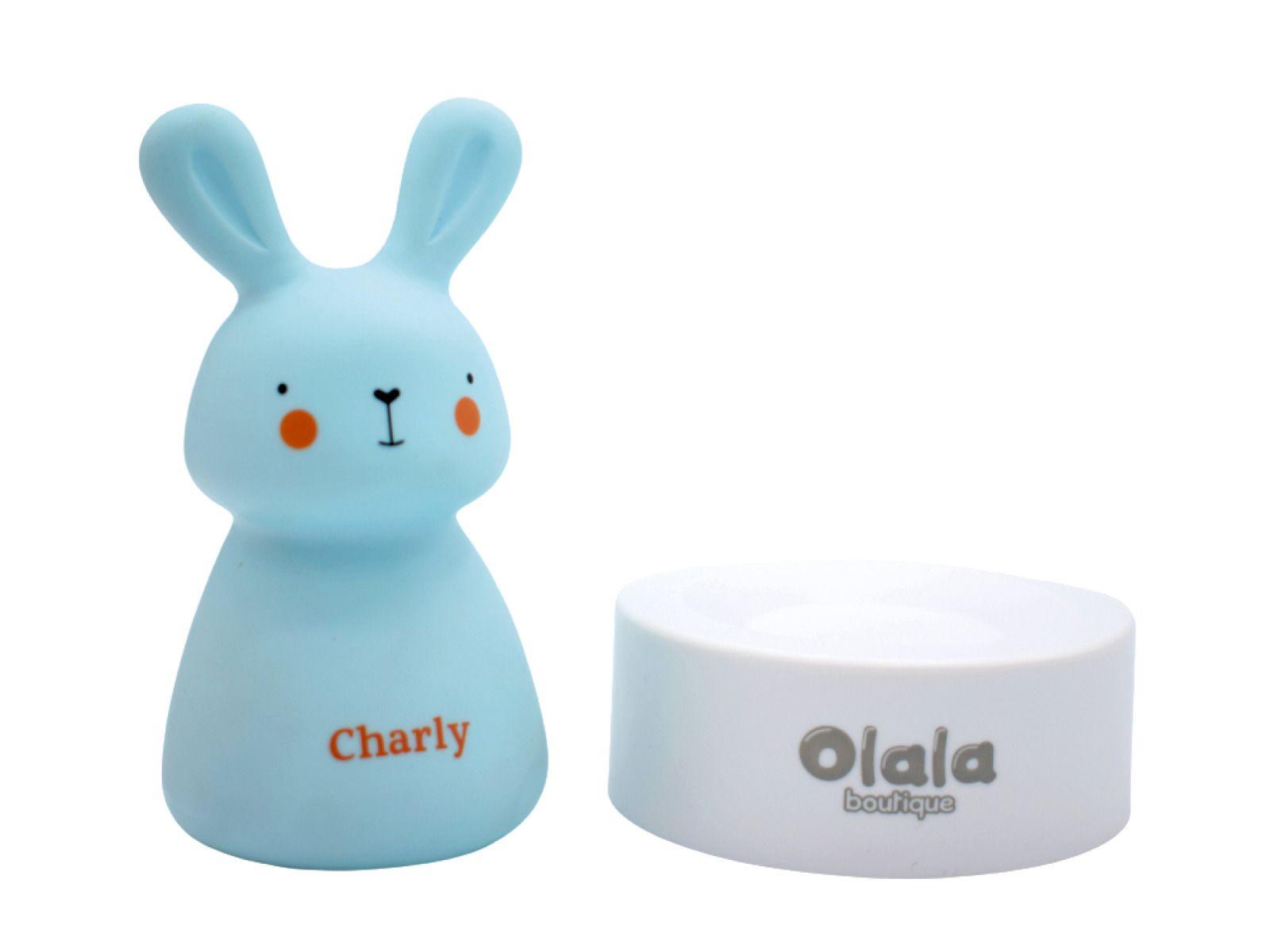 LED bedside lamp Olala - Charly Bunny, blue