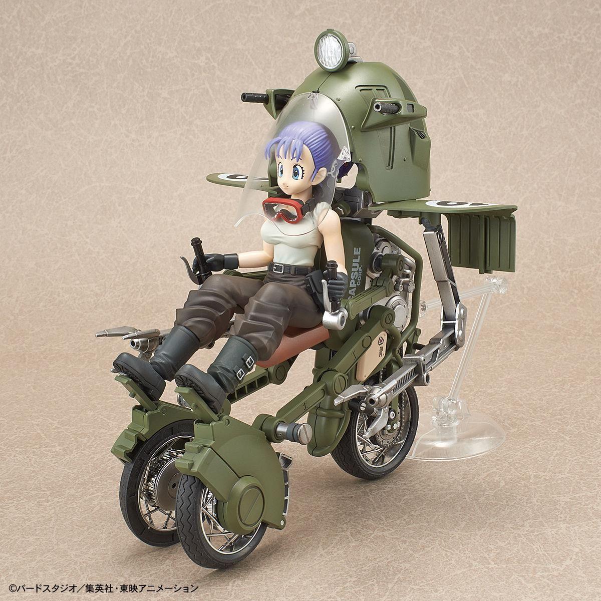 Figurine collector's BANDAI Dragon Ball Rise Mechanics Bulma S No.19 Motorcycle