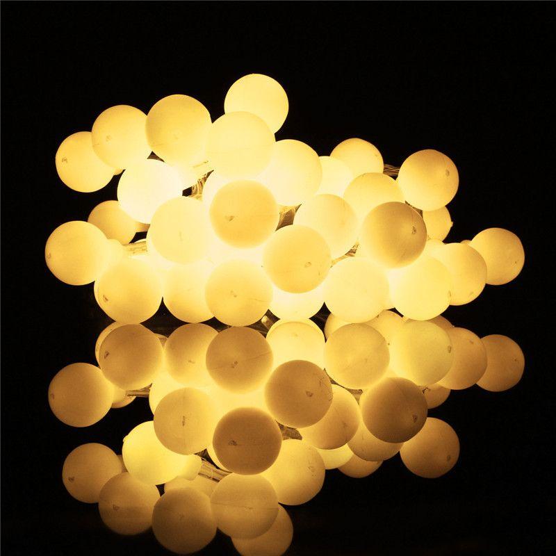 Girlanda / łańcuch świetlny LED kule - barwa ciepła