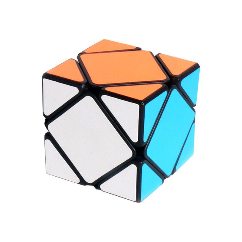 Modern jigsaw puzzle, logic cube, Rubik's Cube - Skewb, type III
