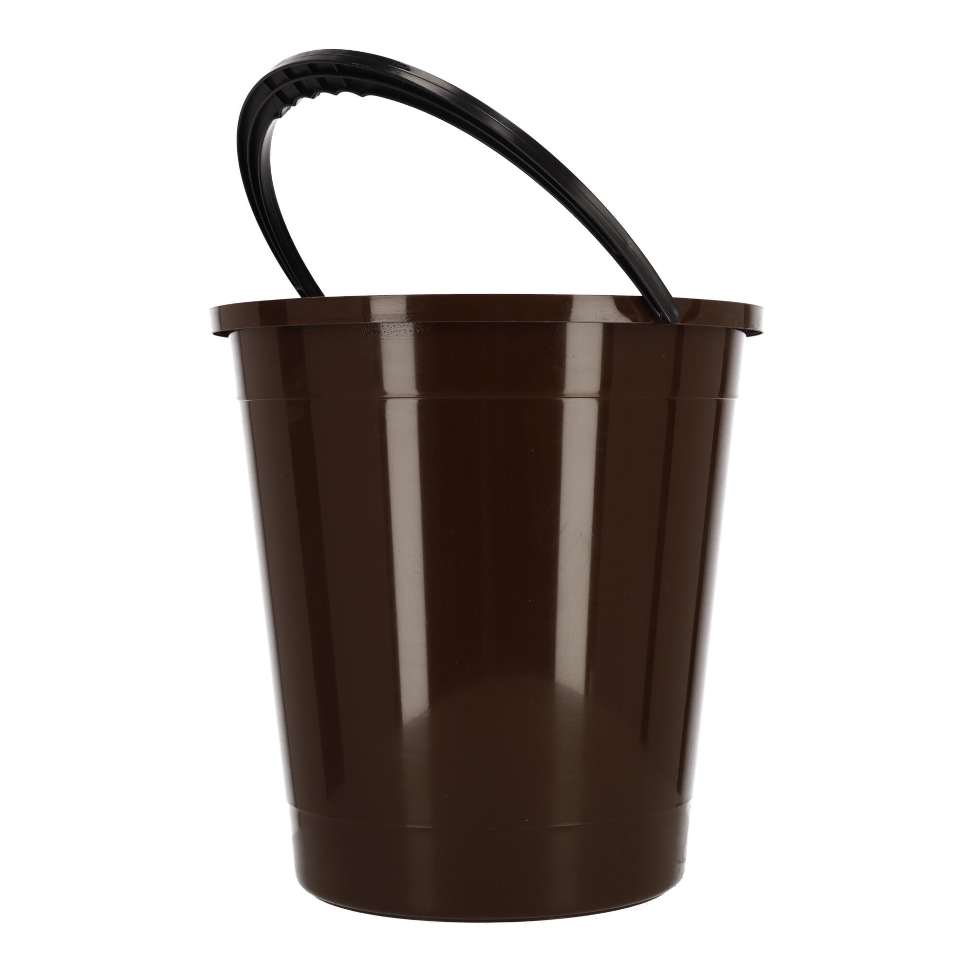 Bucket 20L, POLISH PRODUCT - brown