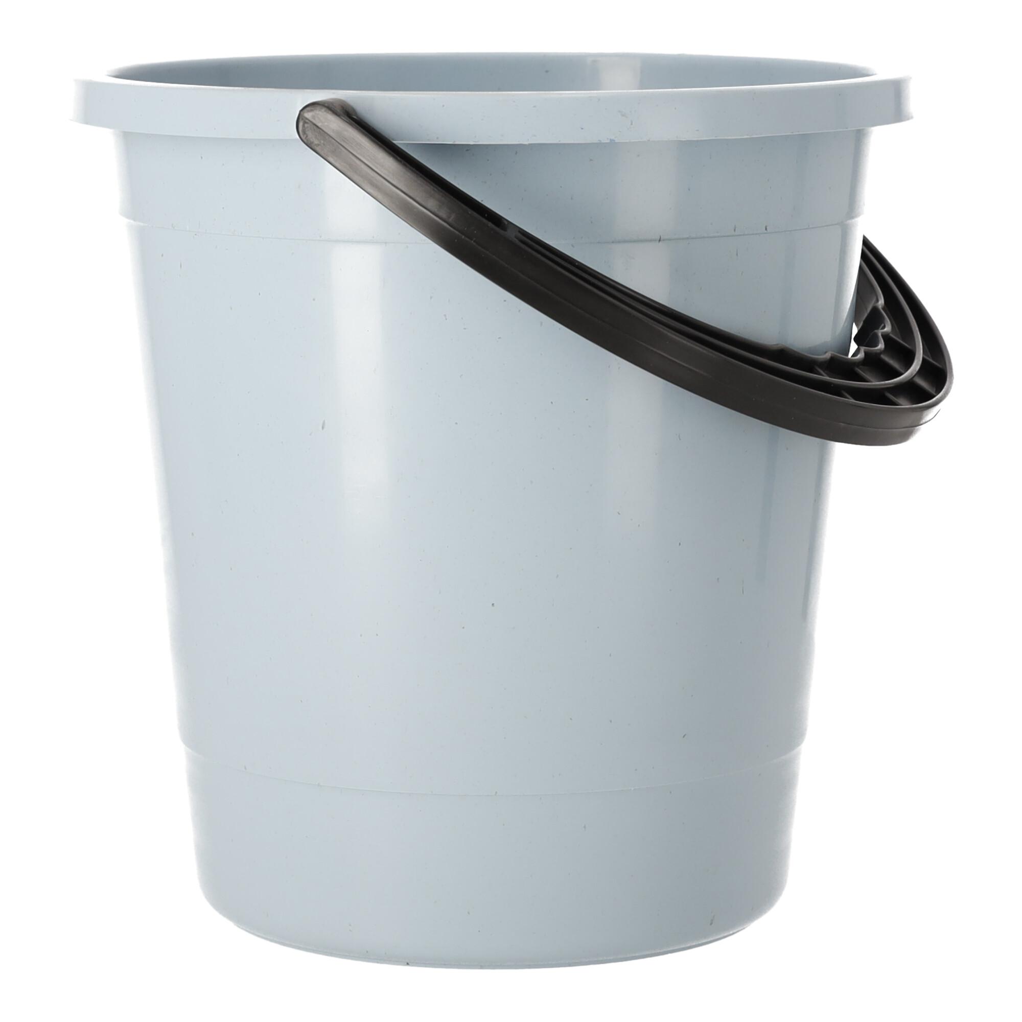 Bucket 5L, POLISH PRODUCT - light grey