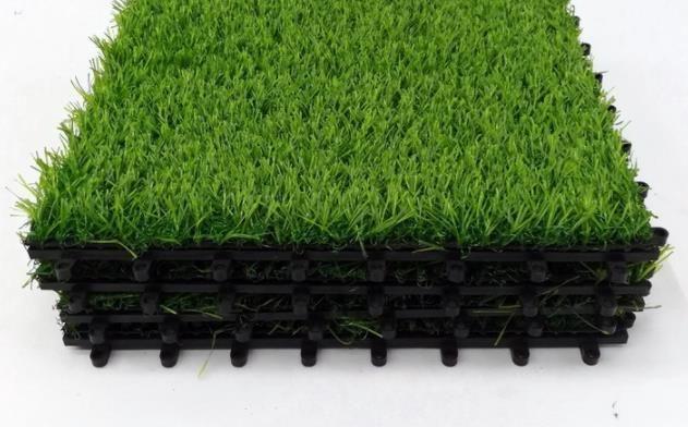 Sztuczna trawa w płytkach 30x30cm - zielona