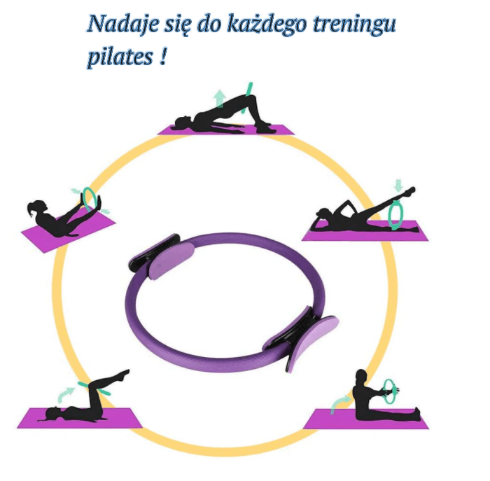 Circle / Hoop for pilates, exercises, Fitness - purple
