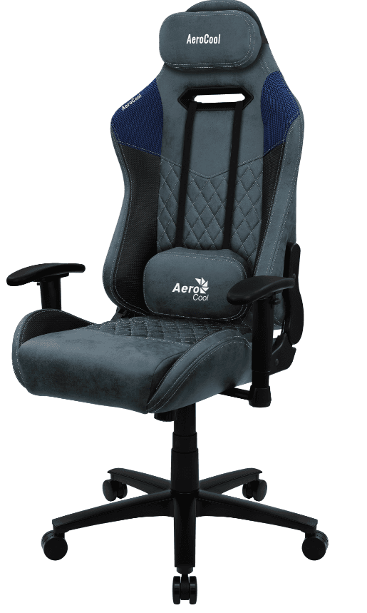 Gaming chair Aerocool AC-280 DUKE AEROAC-280DUKE-BK / BL (blue)