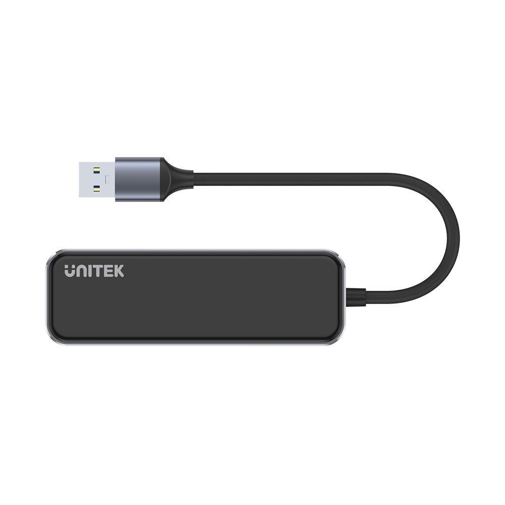 UNITEK H1109A interface hub USB 3.2 Gen 1 (3.1 Gen 1) Type-A 5000 Mbit/s Black