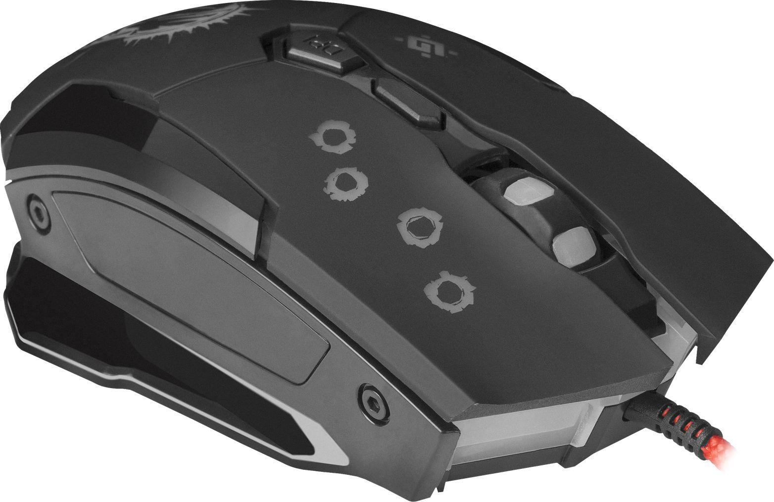 Defender Killer GM-170L mouse Ambidextrous USB Type-A Optical 3200 DPI