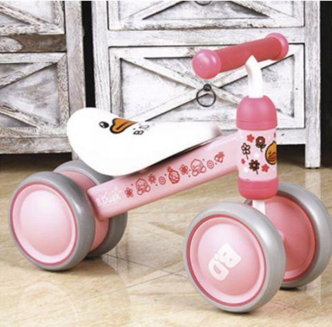 Jeździk rower biegowy mini bike rowerek dla dzieci - różowy