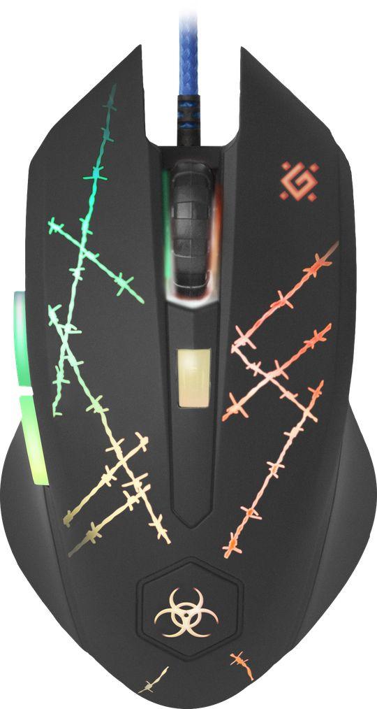 Defender Forced GM-020L mouse Ambidextrous USB Type-A Optical 3200 DPI