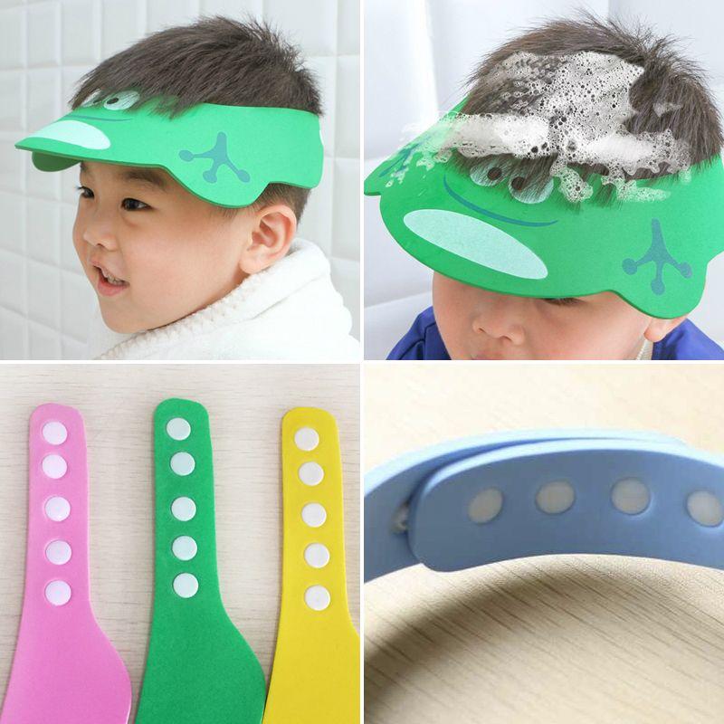 Baby shower head/ Bathing brim - fog green