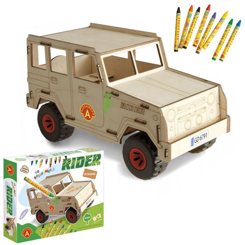 Zabawka konstrukcyjna Alexander - Składaki drewniaki - Rider