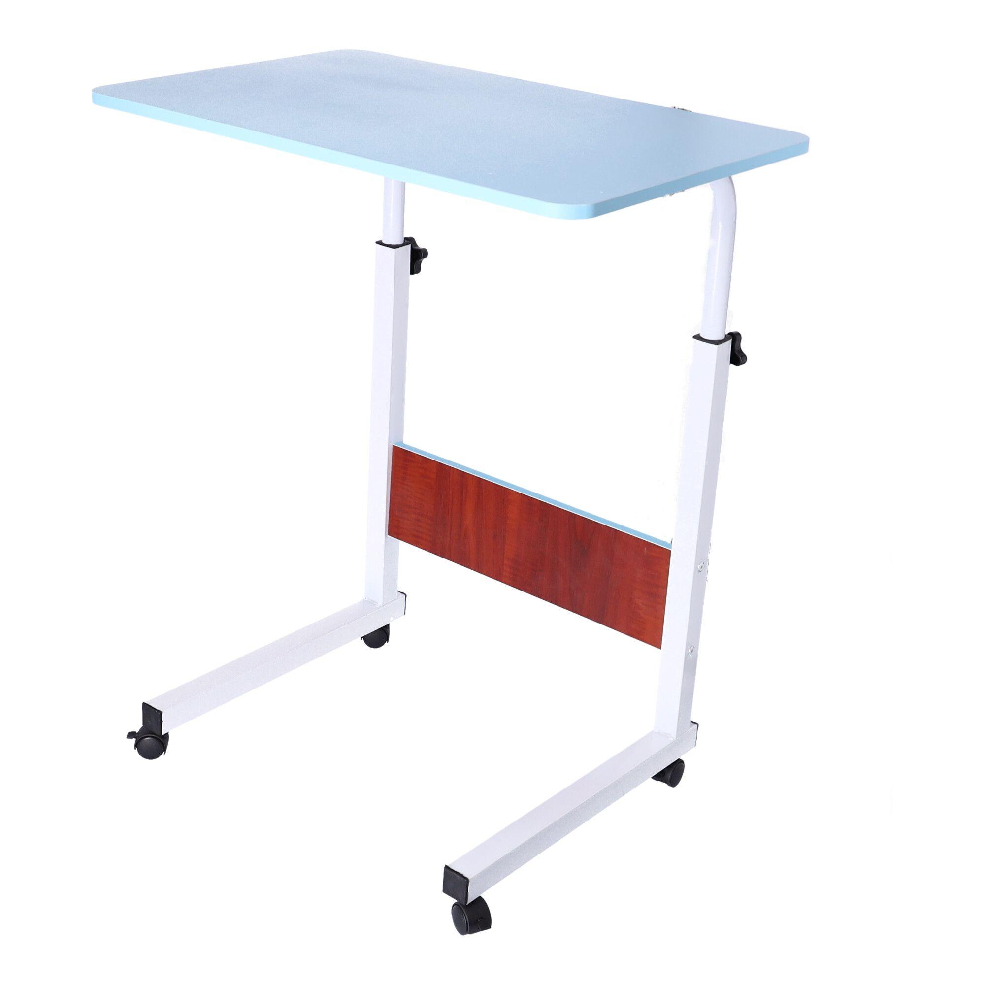 Mobile laptop table / Mobile coffee table - blue