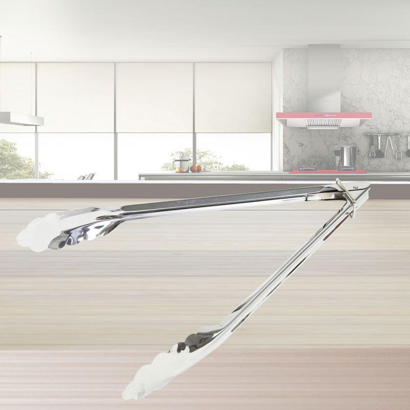 Universal kitchen tongs with a lock