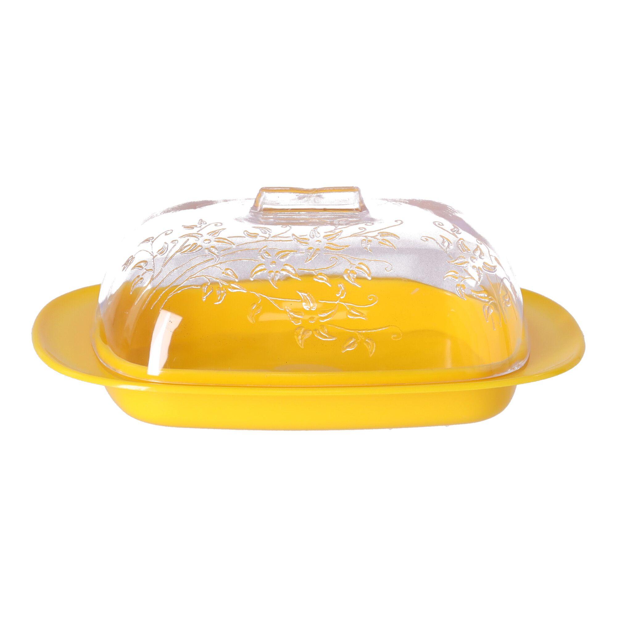 Oval butter dish - mix of colors