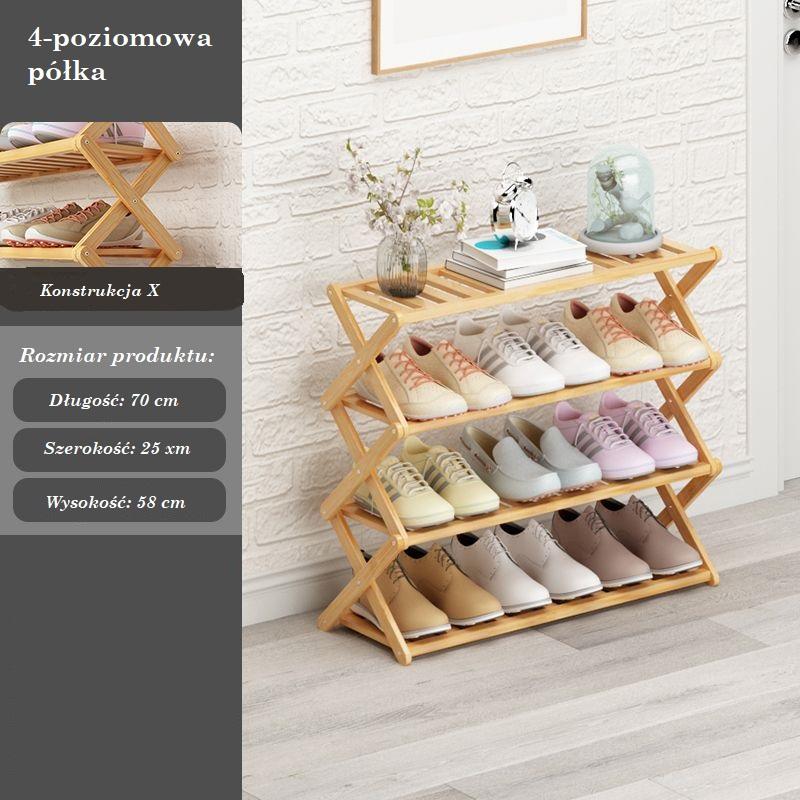 Shelf, shoe rack 4-level, 70 cm.