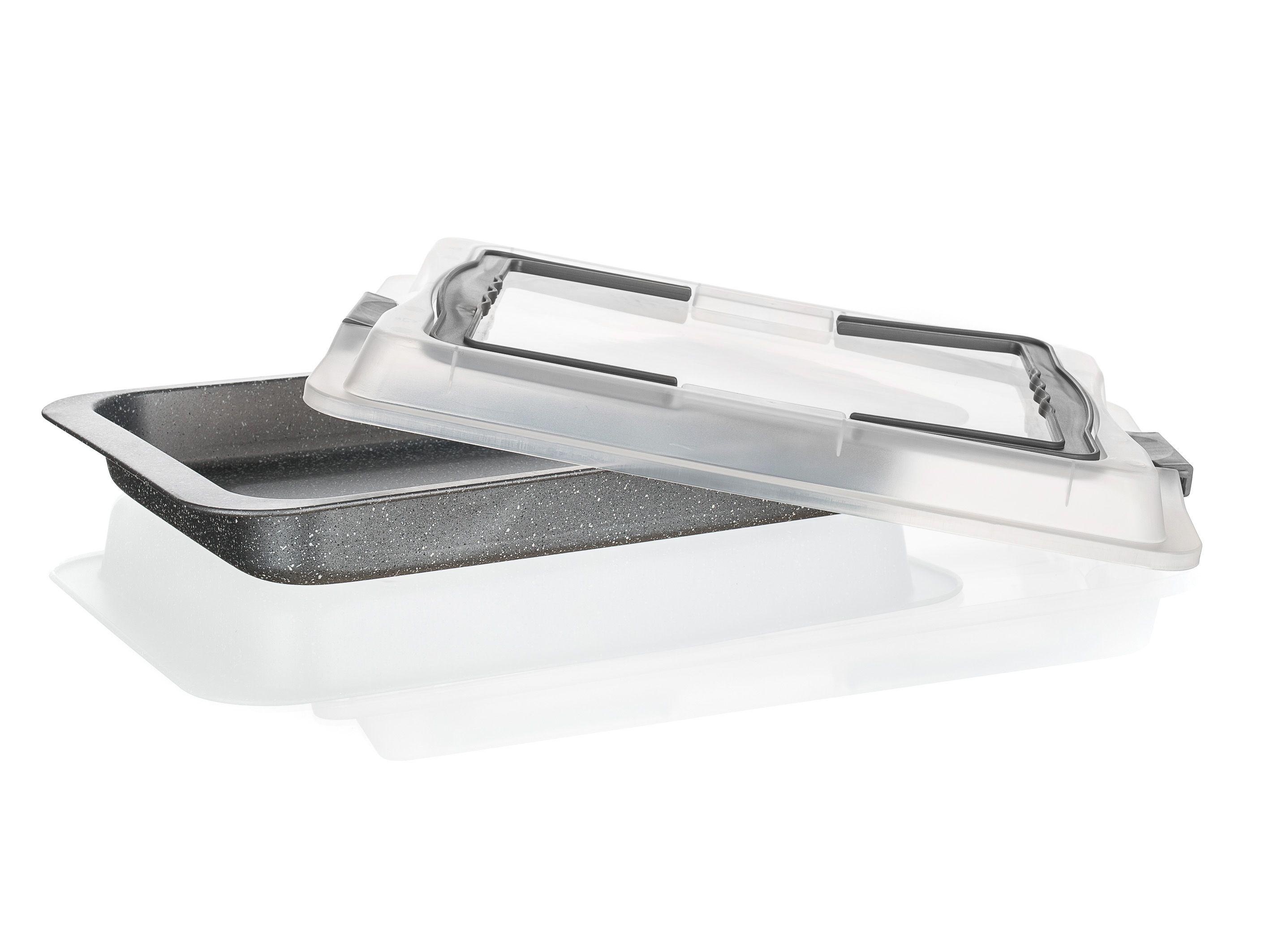 Baking tray with cover GRANITE 42x29x4.5